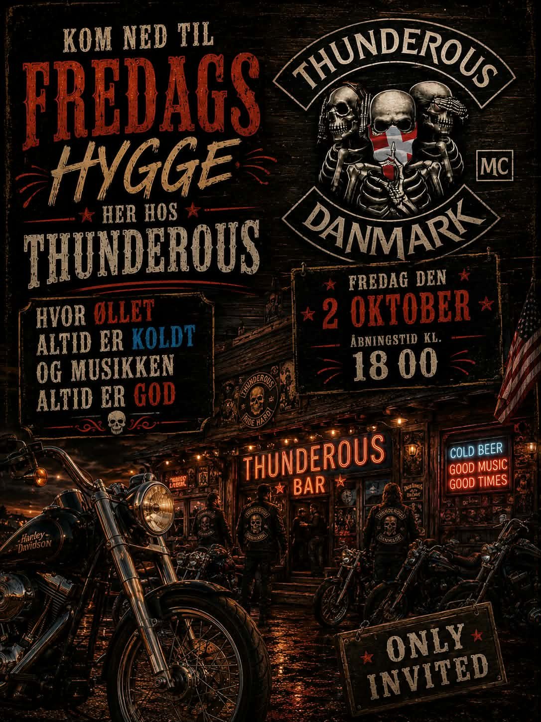 Hygge fredagsbarhæng